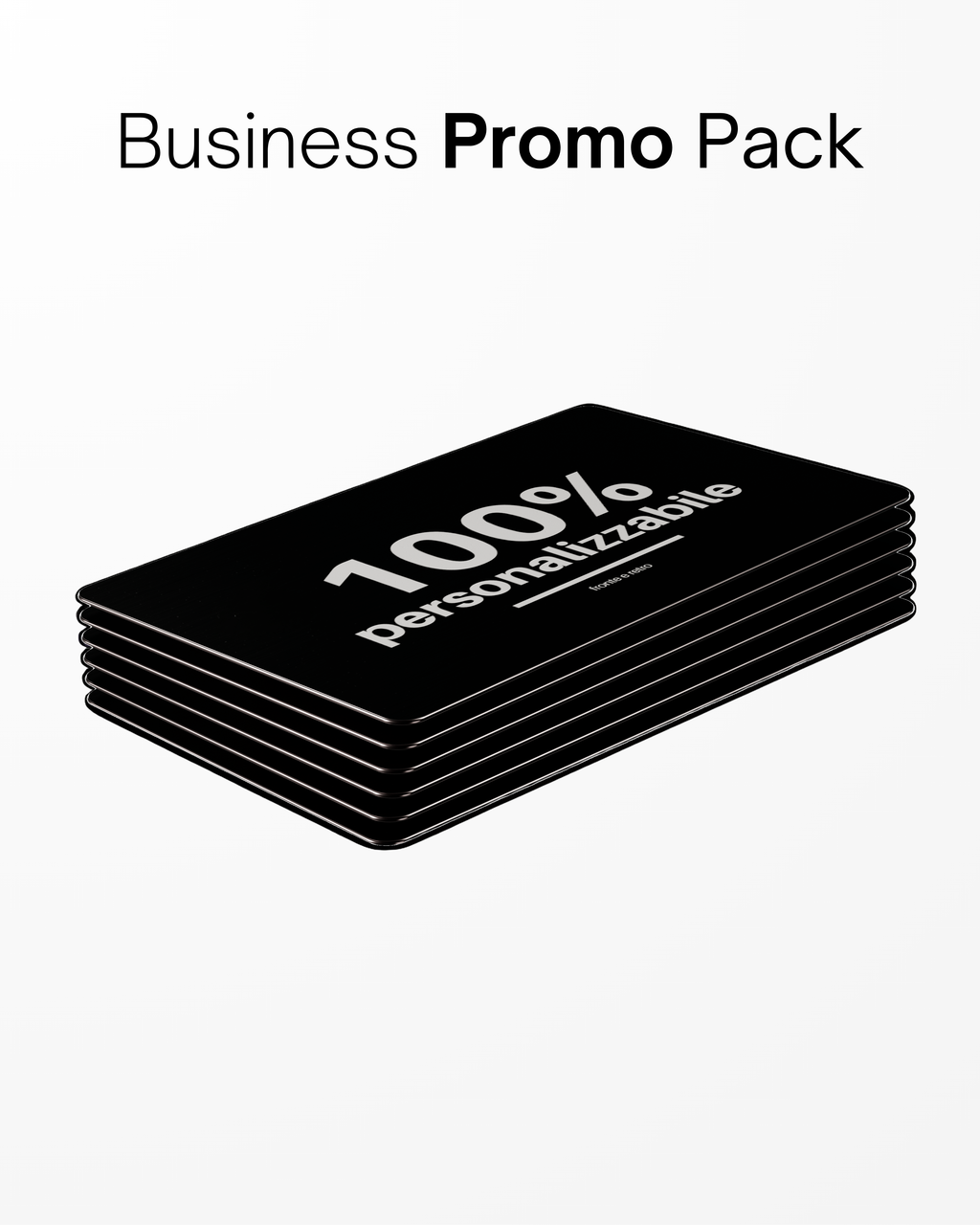 AiCard VIP - 100% Personalizzata Business Promo