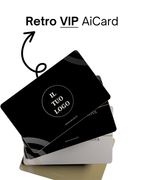 AiCard VIP - (Nome, Cognome, QR Code + LOGO AZIENDALE) - Aicard